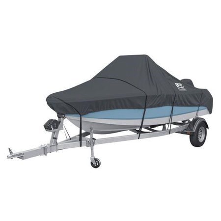 CLASSIC ACCESSORIES Stormpro Center Console Boat Cover - Model D, Charcoal CL57501